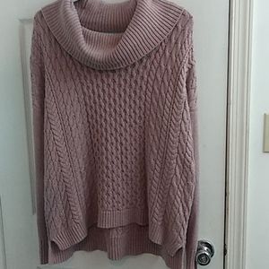 American Eagle Pale Pink Legging Sweater